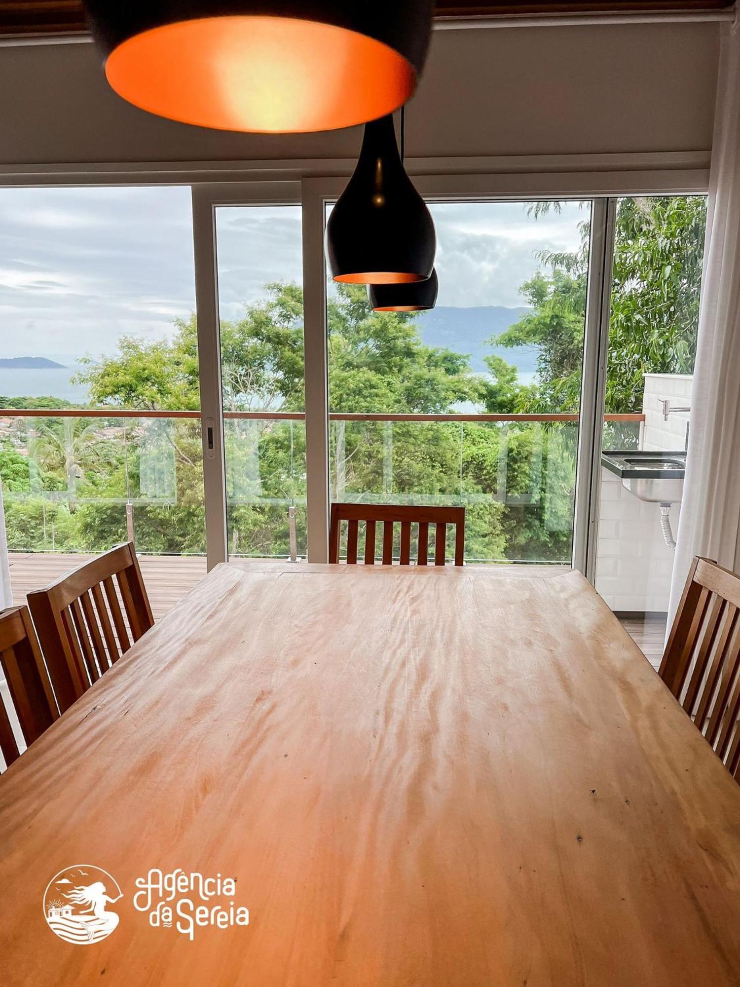 Linda Casa Com Vista Incrivel Em Condominio No Sul Da Ilha Ilhabela Exterior foto
