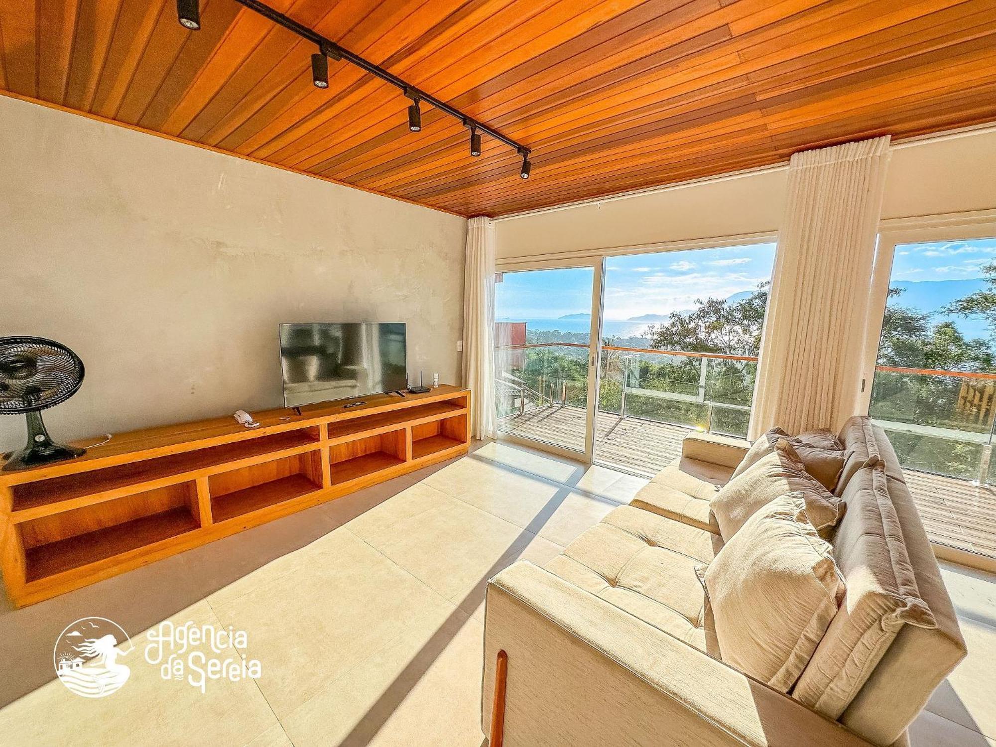 Linda Casa Com Vista Incrivel Em Condominio No Sul Da Ilha Ilhabela Exterior foto